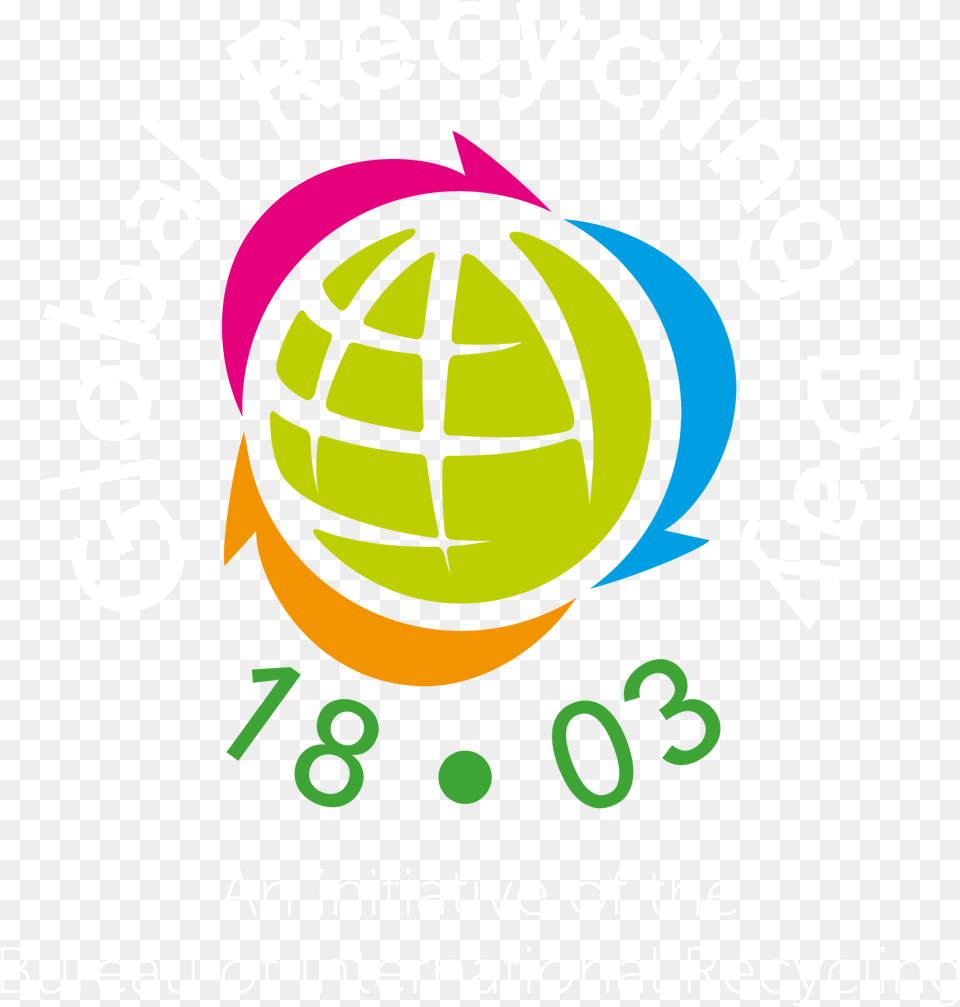 Global Recycling Day 2019, Logo, Sphere Free Png Download