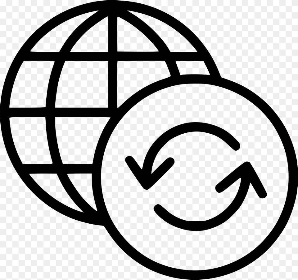 Global Renewable Power Network Error Icon, Stencil, Sphere, Ammunition, Grenade Free Png