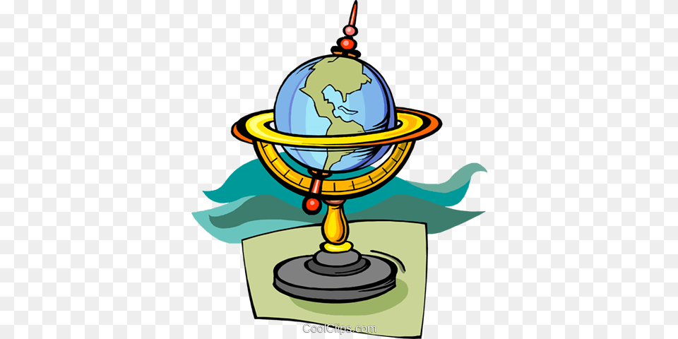 Global Royalty Vector Clip Art Illustration, Astronomy, Globe, Planet, Outer Space Free Transparent Png
