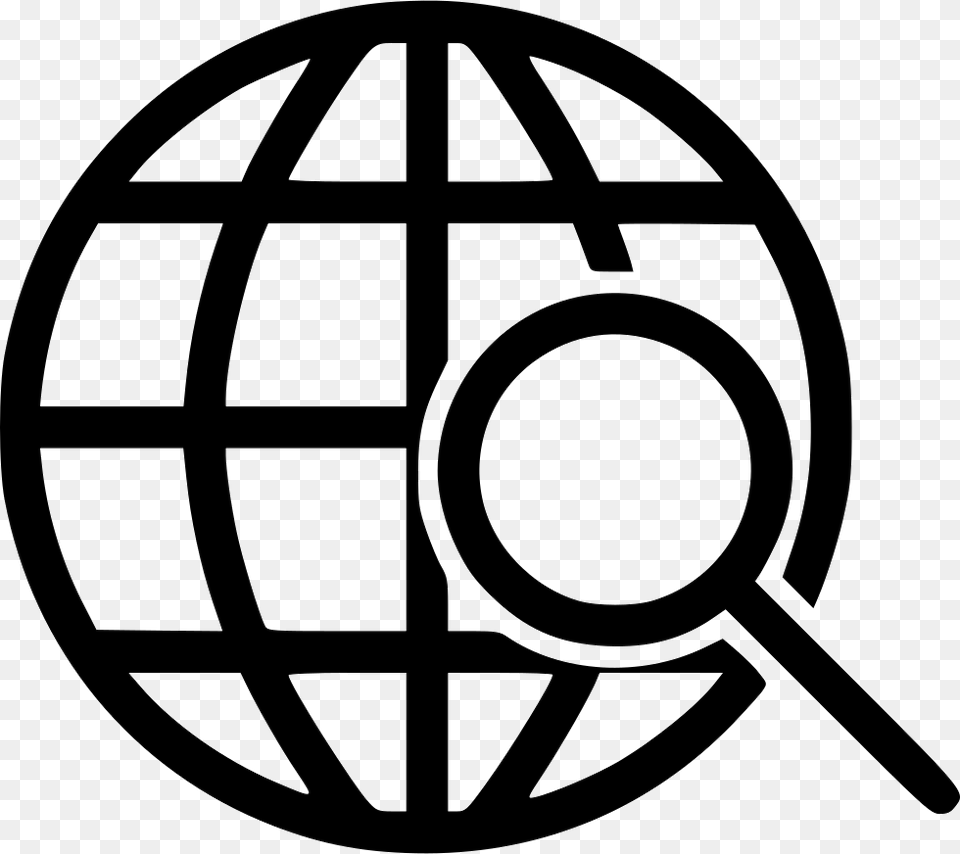 Global Search Network Error Icon, Stencil, Weapon Free Transparent Png