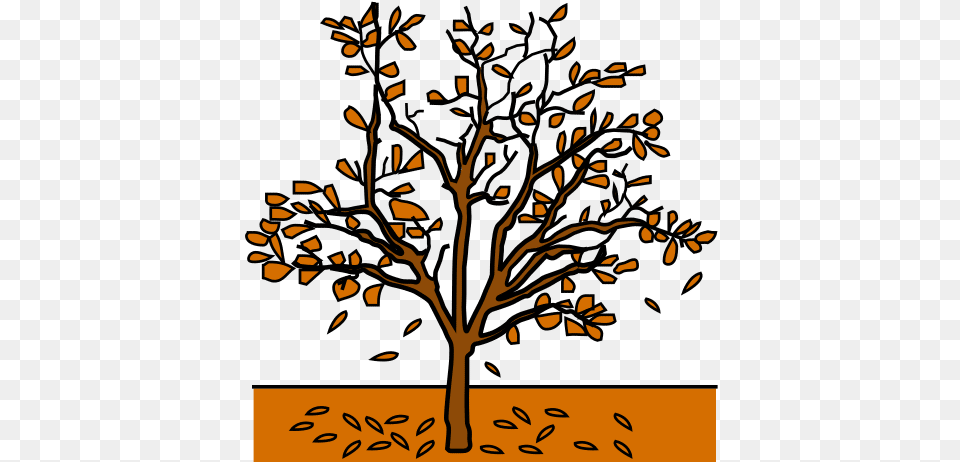 Global Symbols Fall Tree Autumn In Arasaac Dibujo De A Color, Plant, Art, Painting, Modern Art Png Image