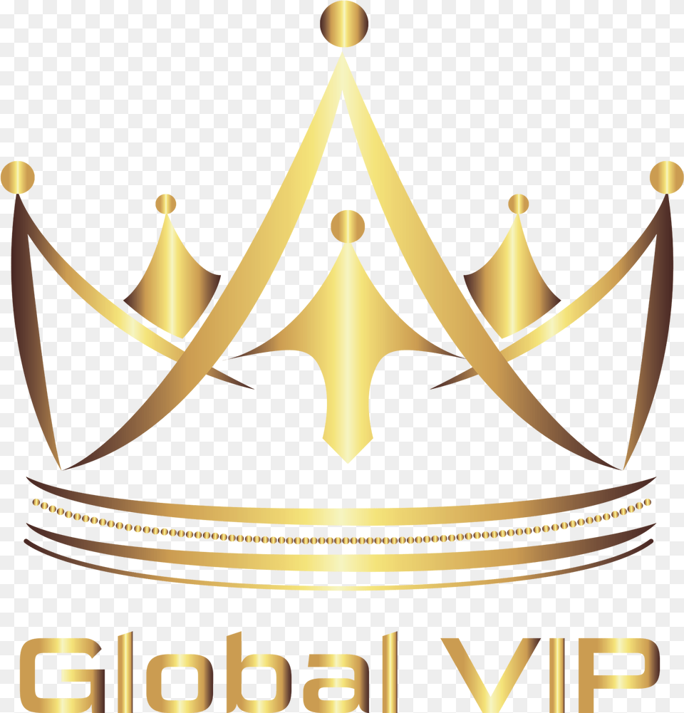 Global Vip Logo Globalvip, Accessories, Jewelry, Crown Free Png Download