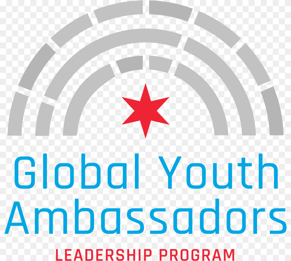 Global Youth Ambassadors Leadership Summit Chicago, Symbol, Star Symbol, Logo Png