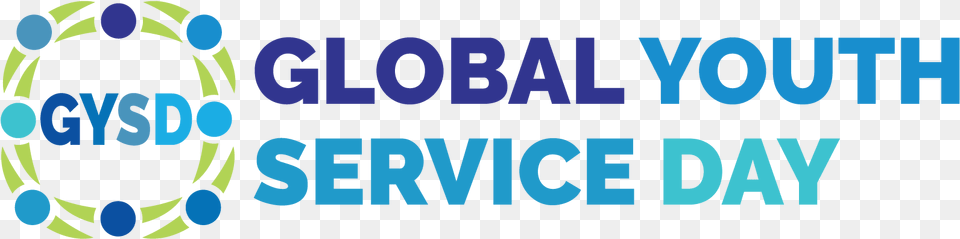 Global Youth Service Day, Text, Logo Free Png Download