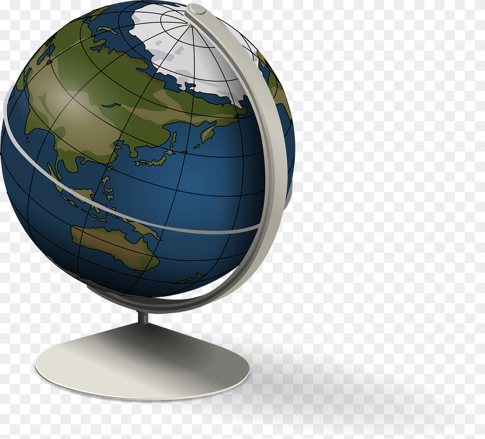 Globe Animated Spinning Globe Powerpoint, Astronomy, Outer Space, Planet, Sphere Png Image
