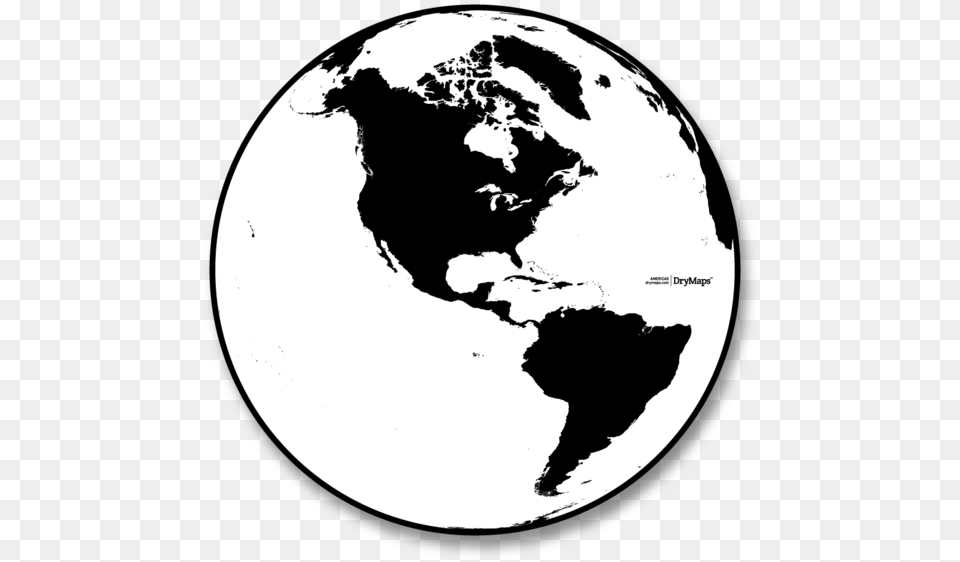 Globe Black And White Earth Grid, Astronomy, Outer Space, Planet, Person Free Png