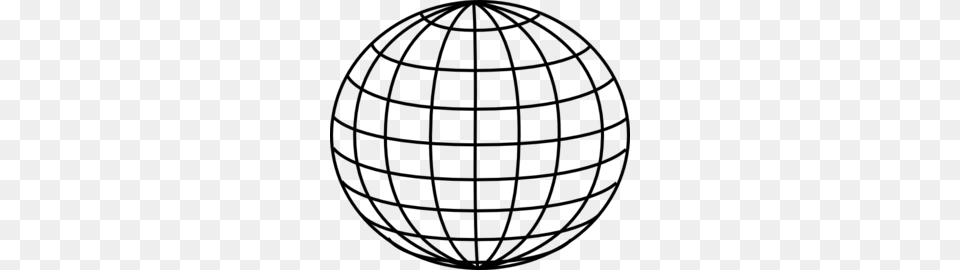 Globe Clip Art, Gray Png