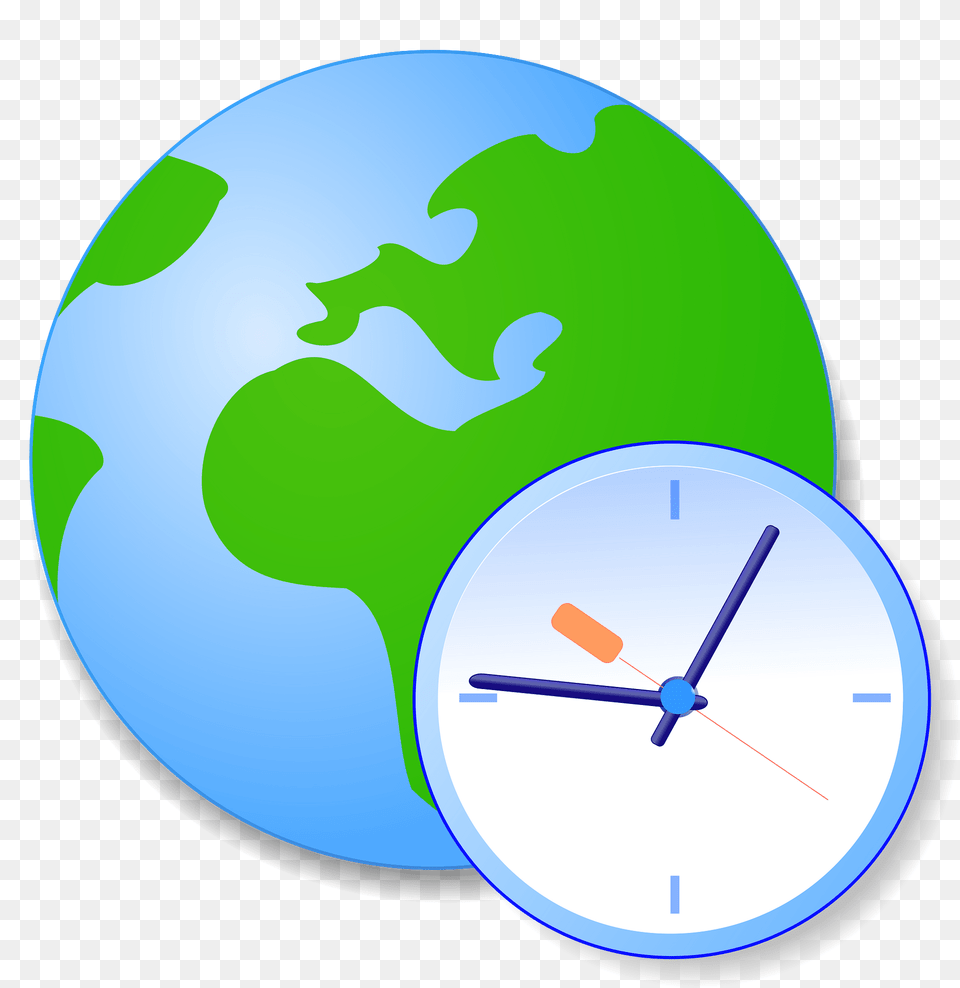 Globe Clipart, Analog Clock, Clock, Appliance, Ceiling Fan Png Image