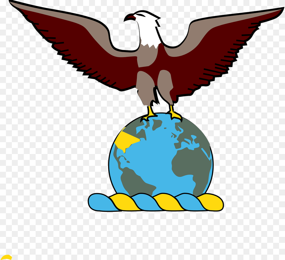 Globe Clipart, Animal, Bird, Eagle, Astronomy Free Transparent Png
