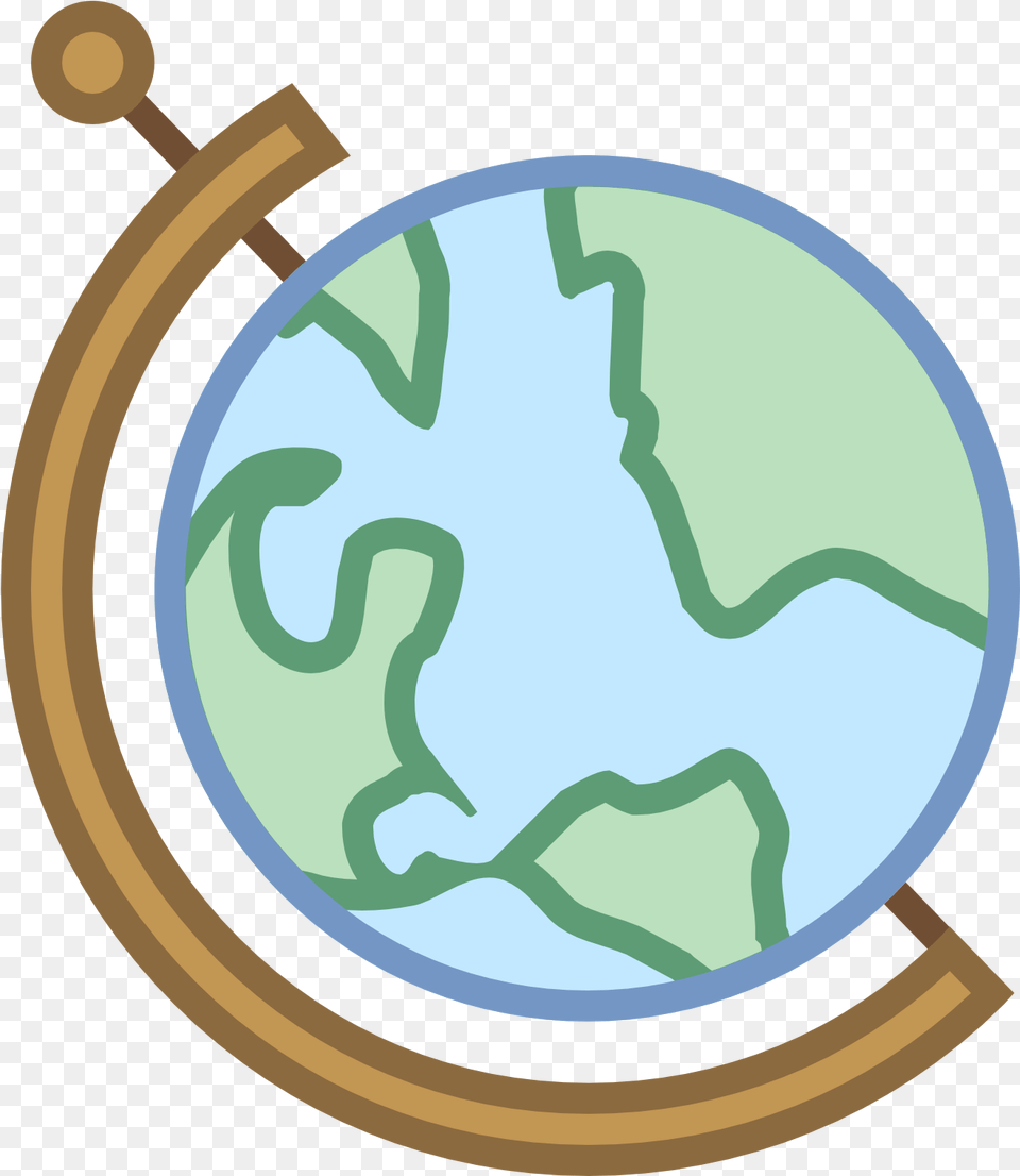 Globe Earth Icon Clipart Astronomy, Outer Space, Planet Free Png Download