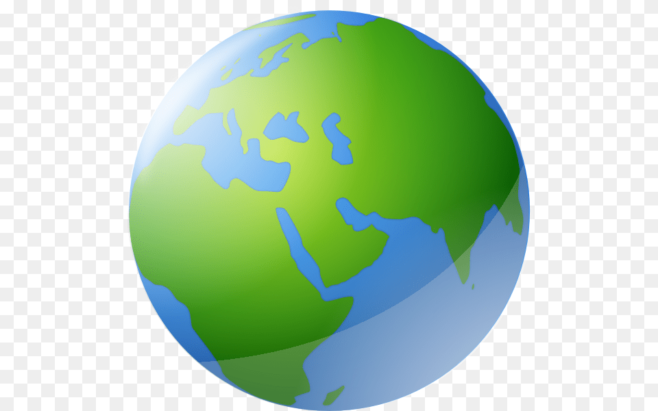 Globe Earth Land And Water, Astronomy, Outer Space, Planet, Sphere Free Png Download