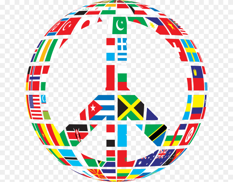 Globe Flags Of The World Gallery Of Sovereign State Flags Sphere, Art, Ball, Football Free Png