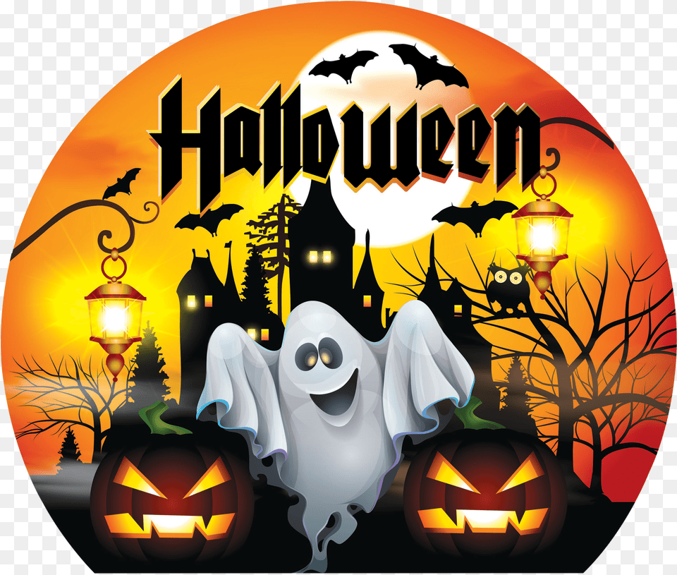 Globe Halloween Banner Ib140 Photocall Halloween, Festival Free Transparent Png