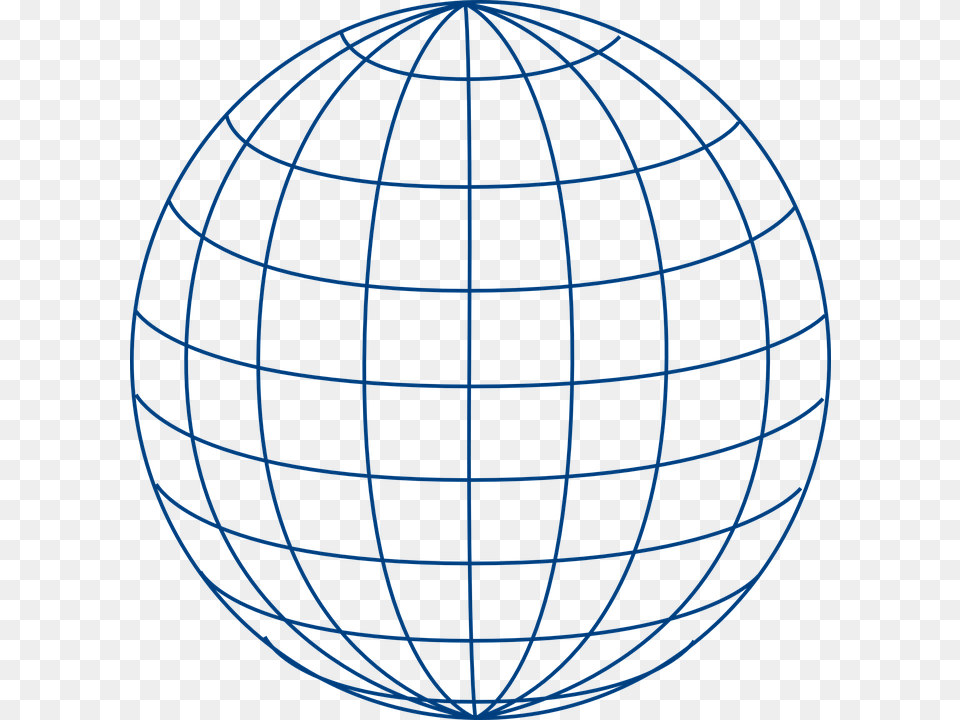 Globe Longitude Latitude, Sphere, Astronomy, Outer Space, Planet Free Transparent Png