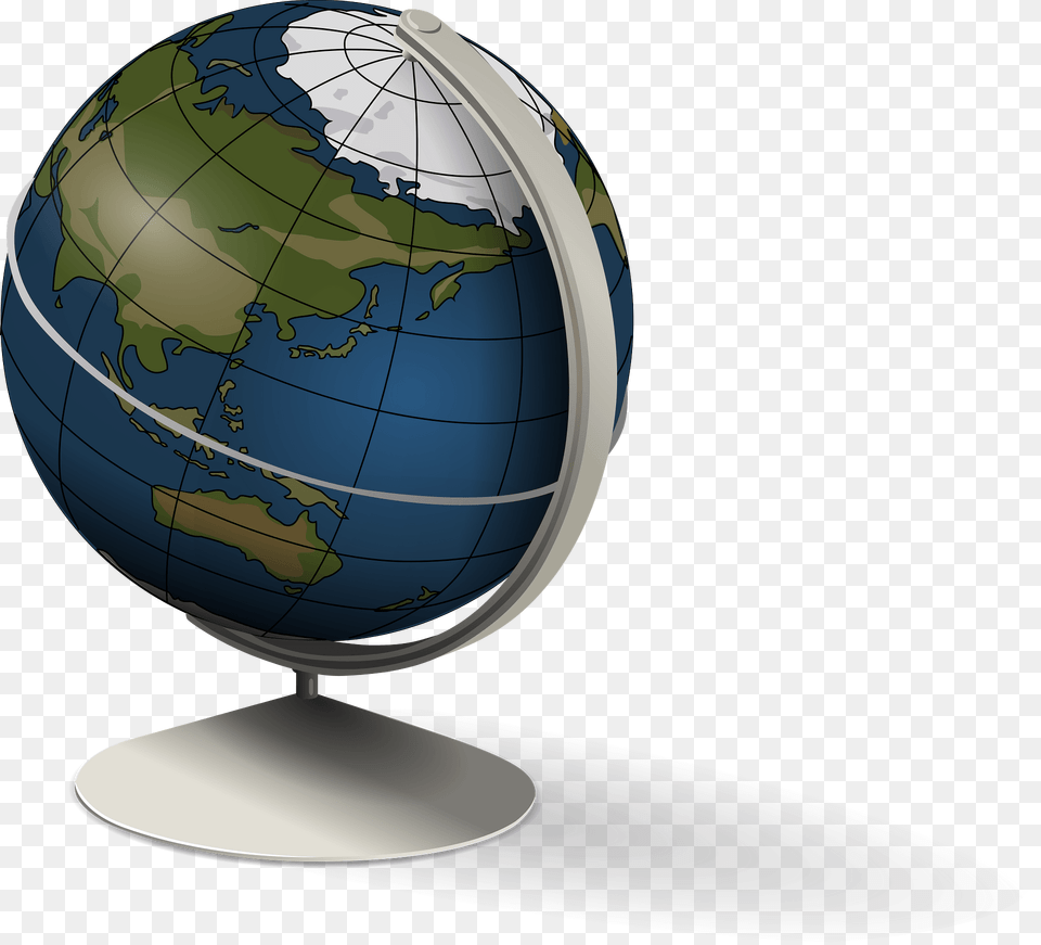 Globe On A Stand Clipart, Astronomy, Outer Space, Planet, Sphere Png