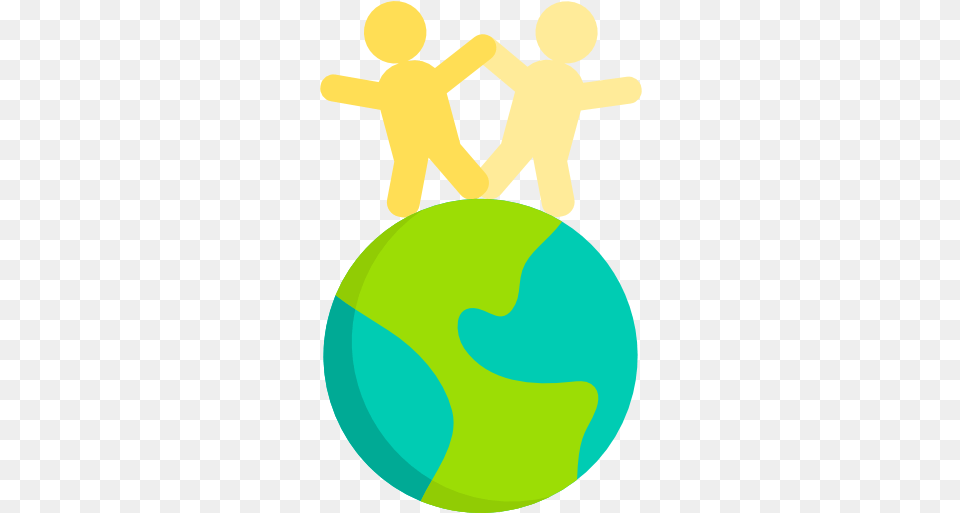 Globe People Icons People Around Globe Icon, Sphere, Astronomy, Outer Space, Person Free Png