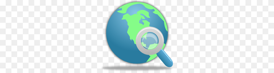 Globe Search Icon, Astronomy, Outer Space, Disk, Planet Free Png