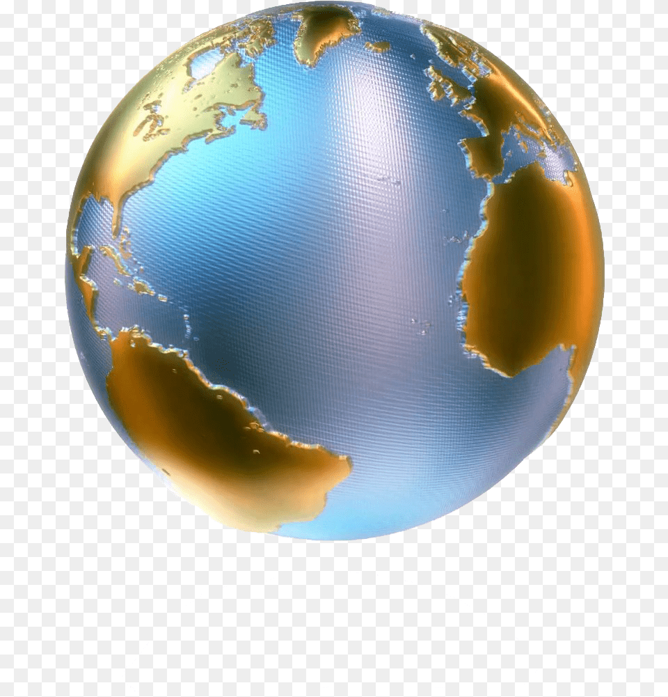 Globe Transparent Metal Globe No Background, Astronomy, Outer Space, Planet Png Image