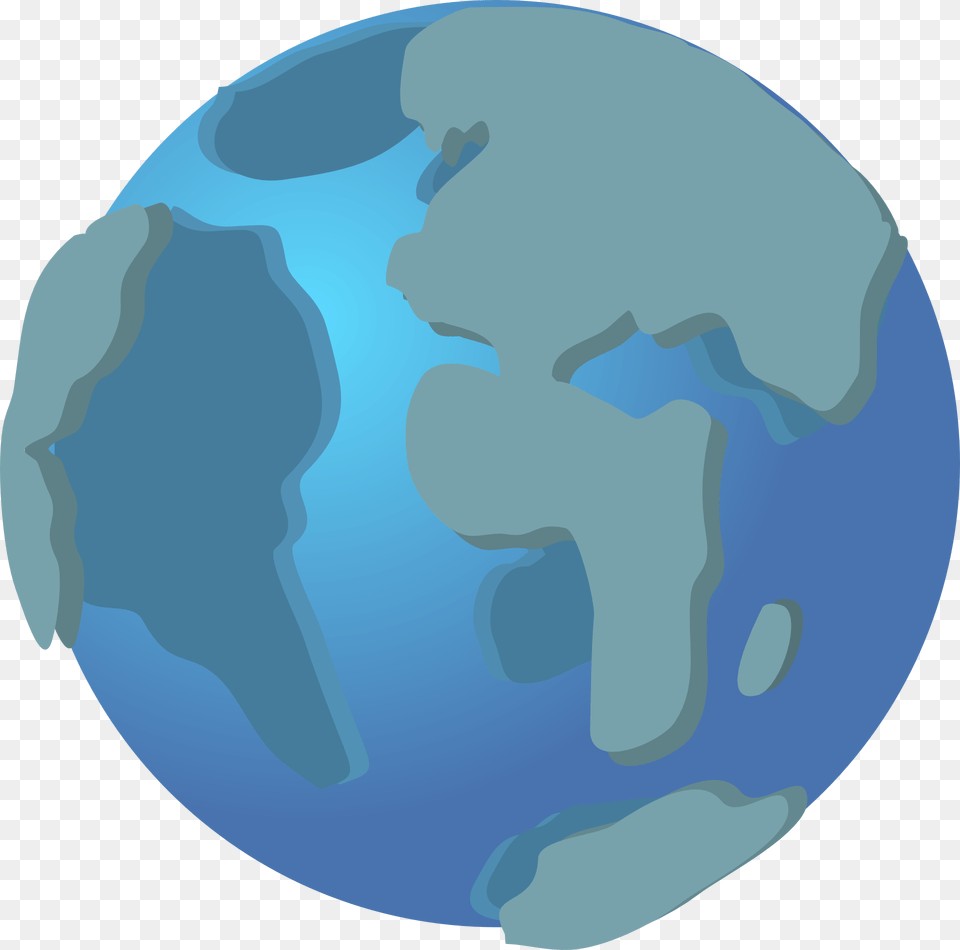 Globe World Earth Continents Image, Astronomy, Outer Space, Planet Png