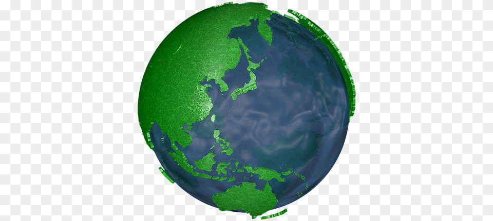 Globe World Earth The Globe Ocean 3d Land World Earth, Astronomy, Outer Space, Planet, Sphere Png Image