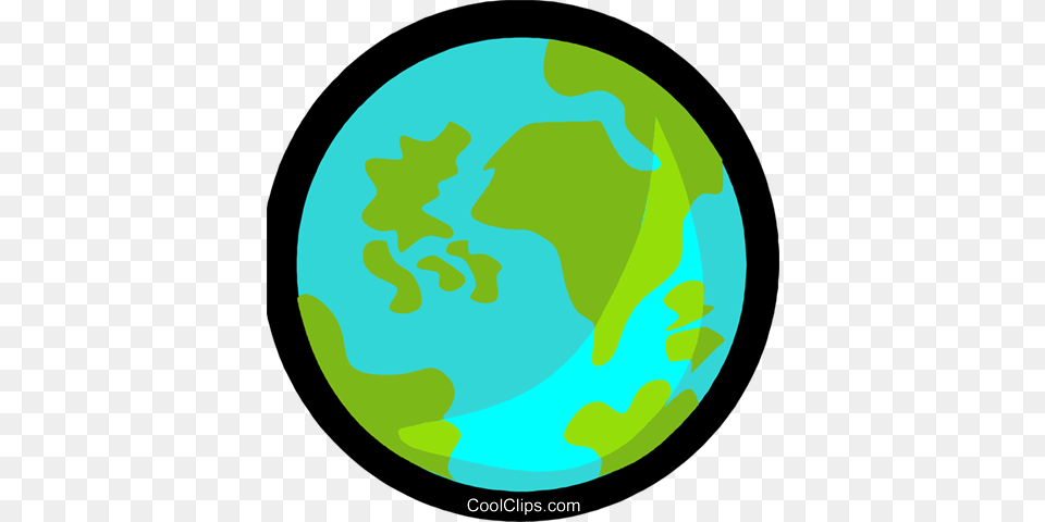 Globe World Map Royalty Vector Clip Art Illustration, Astronomy, Outer Space, Planet, Sphere Free Png Download