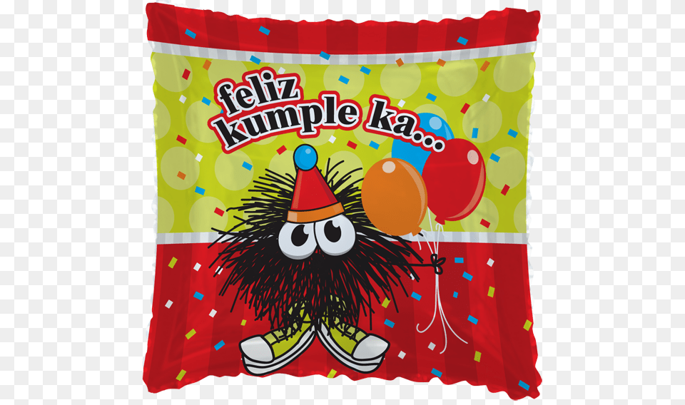 Globo Cuadrado Feliz Cumple Ka, Food, Sweets, Home Decor, Candy Free Png