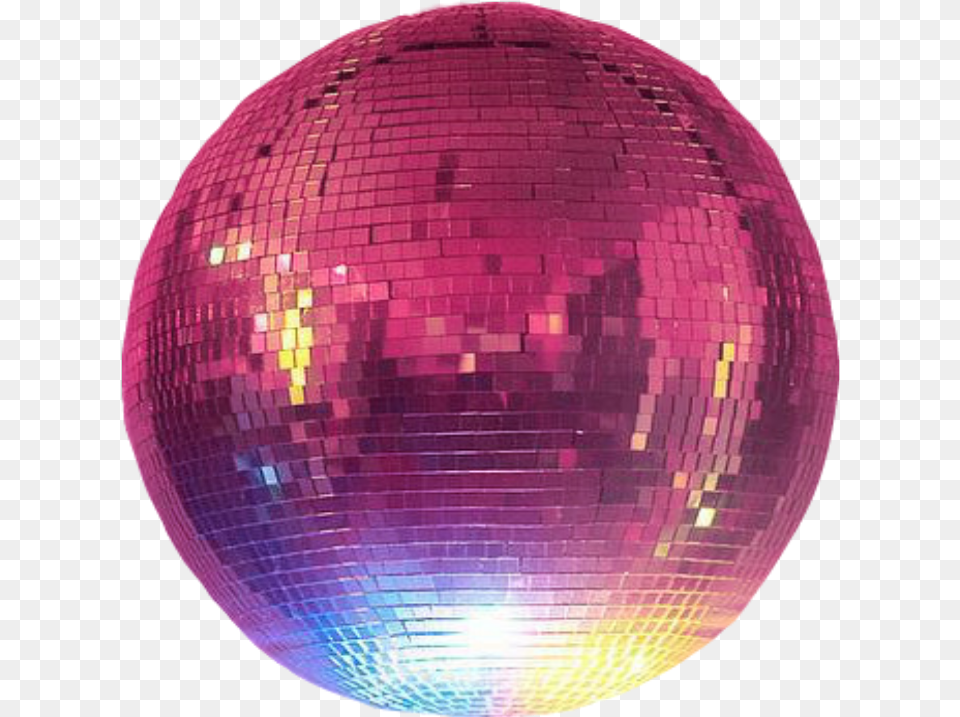 Globo Disco Dancefloor Pink Glitter Planodefundo Sphere, Lighting, Purple, Astronomy, Moon Free Png
