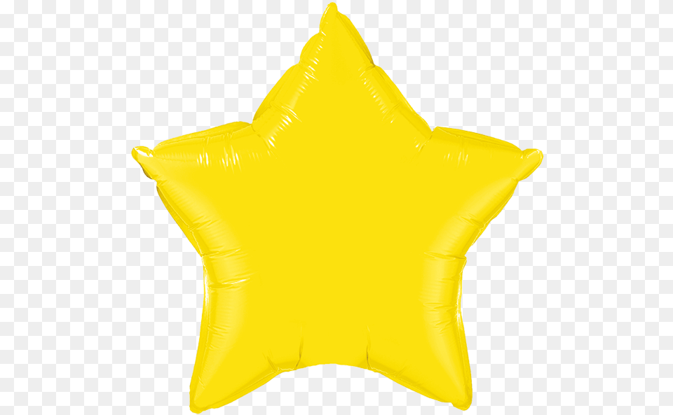 Globo Estrella Amarilla White Star Foil Balloons, Symbol, Star Symbol Png