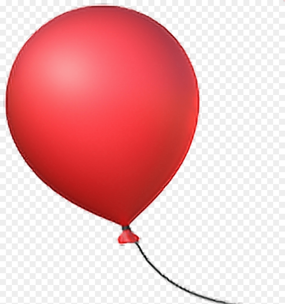 Globo Red Rojo Fiesta Emoji Happy Red Balloon Emoji Png
