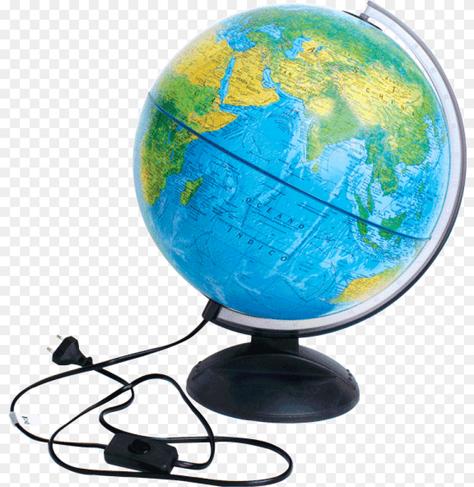 Globo Terrqueo Base Plstica Con Luz Globo Terraqueo Venta Chile, Astronomy, Globe, Outer Space, Planet Png Image