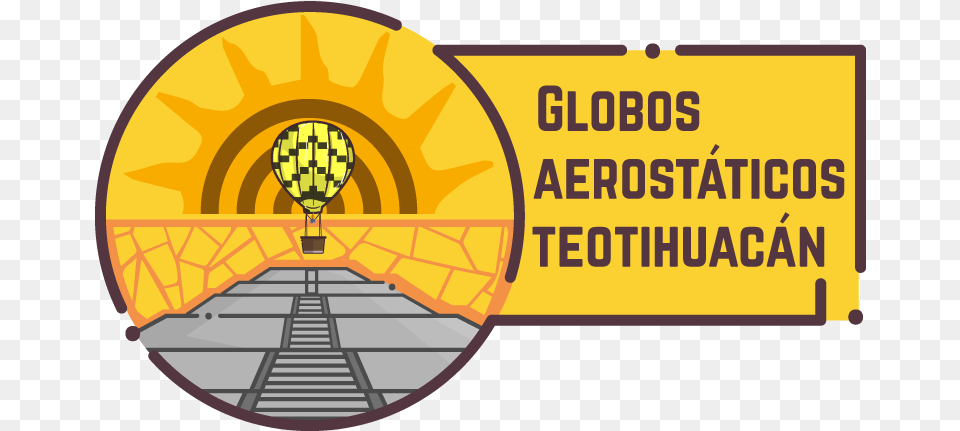 Globos Aerostatticos En Teotihuacn Circle, Advertisement, Balloon, Aircraft, Transportation Png Image