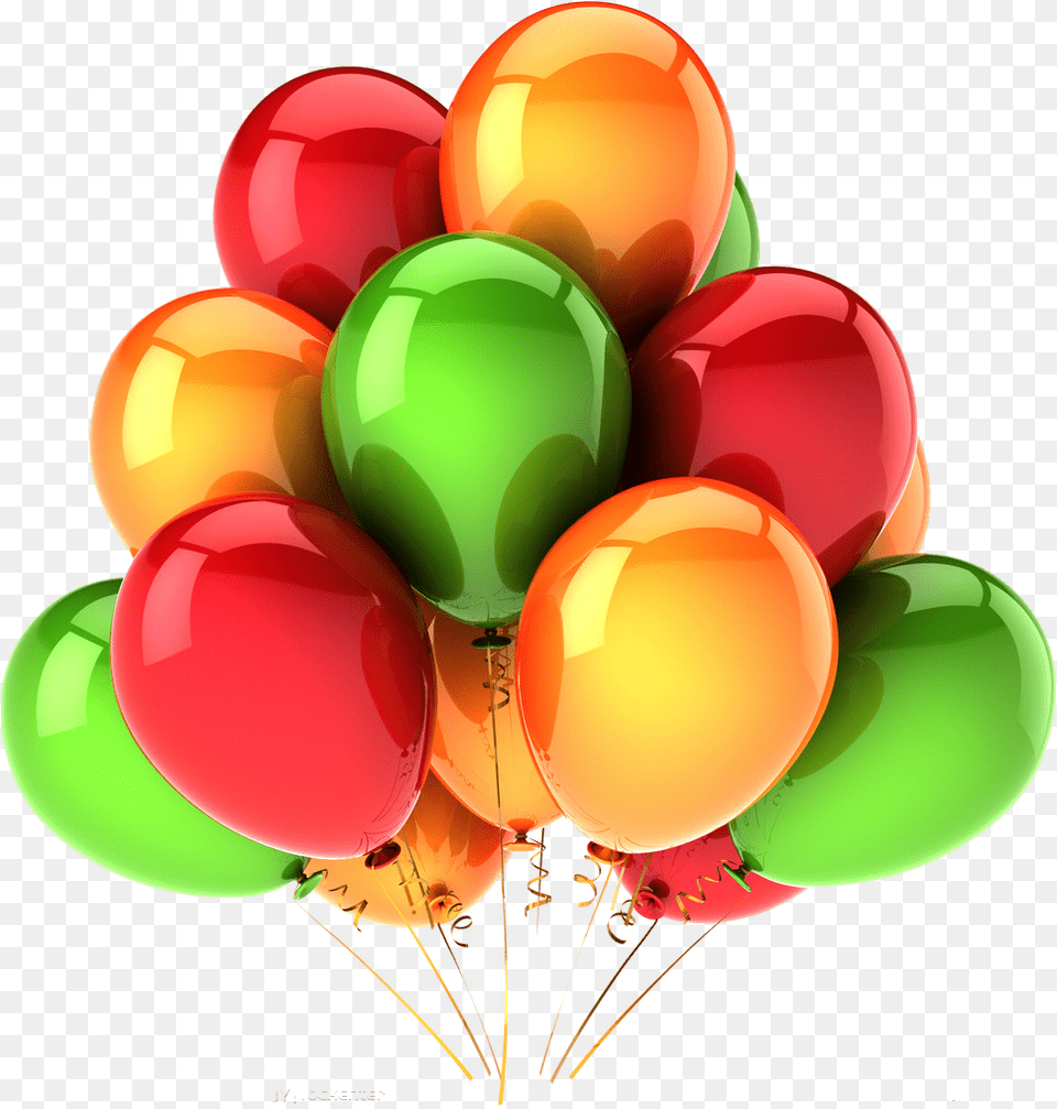 Globos Birthday Balloons Balloons Clipart Full Birthday Balloons, Balloon Free Transparent Png