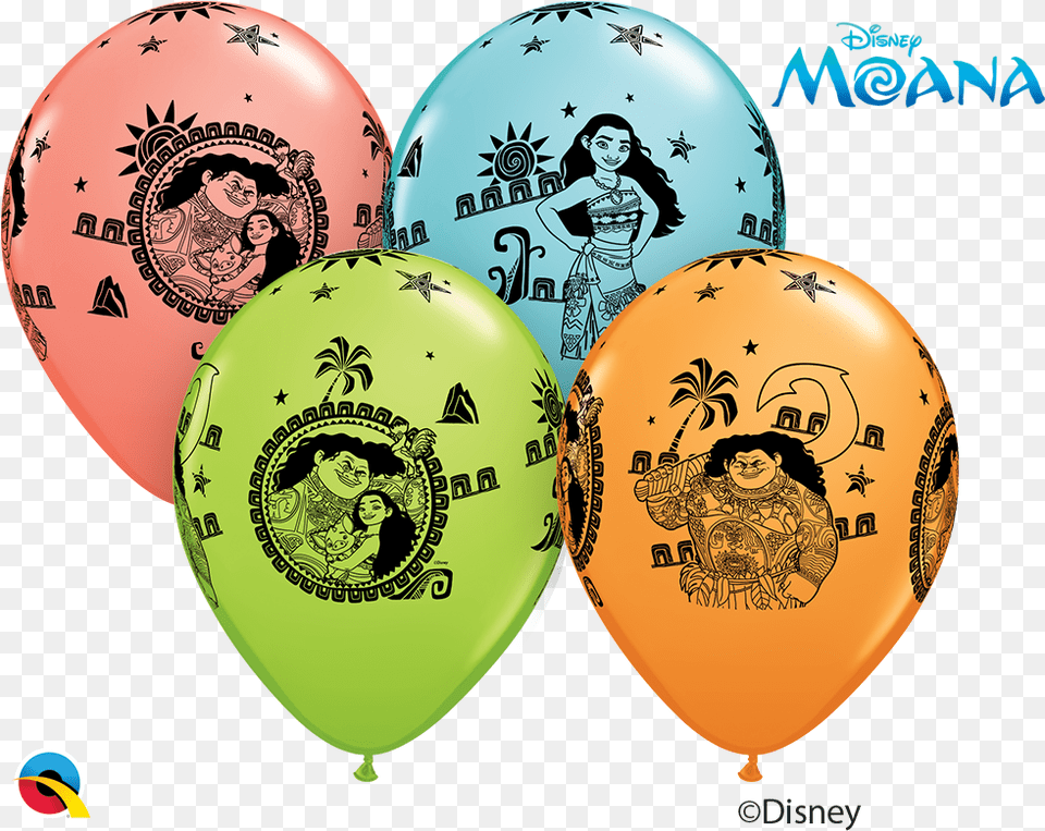 Globos De Moana, Balloon, Adult, Female, Person Free Png