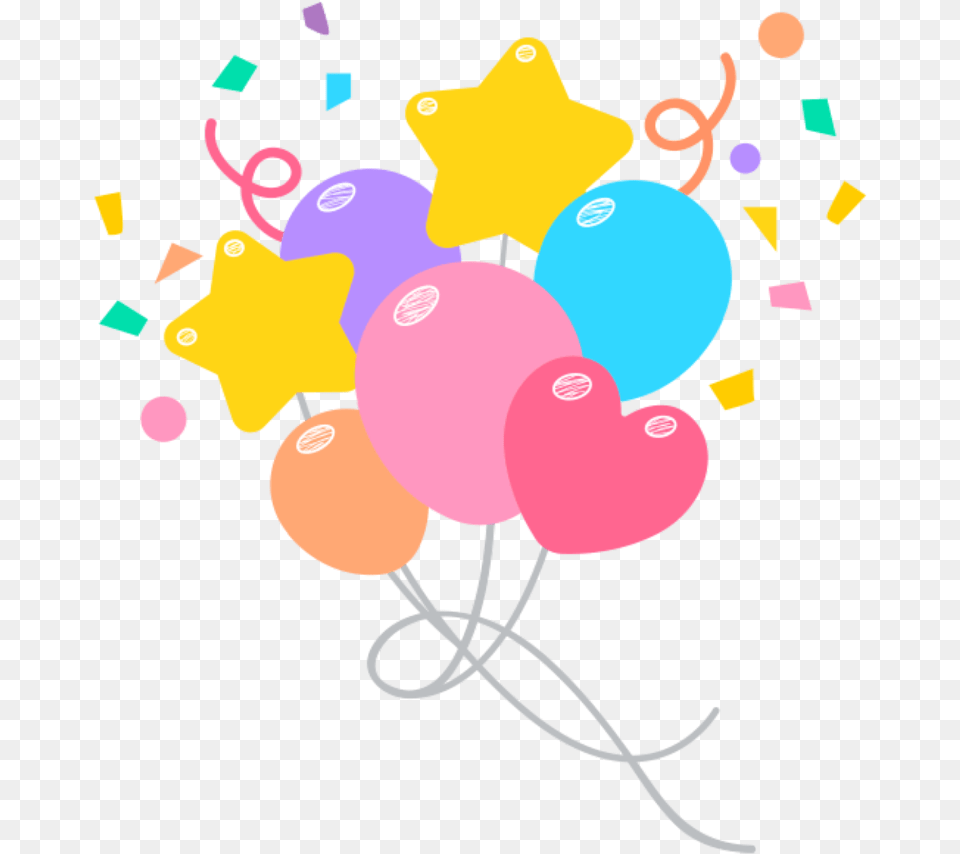 Globos Illustration, Balloon, Paper Png Image