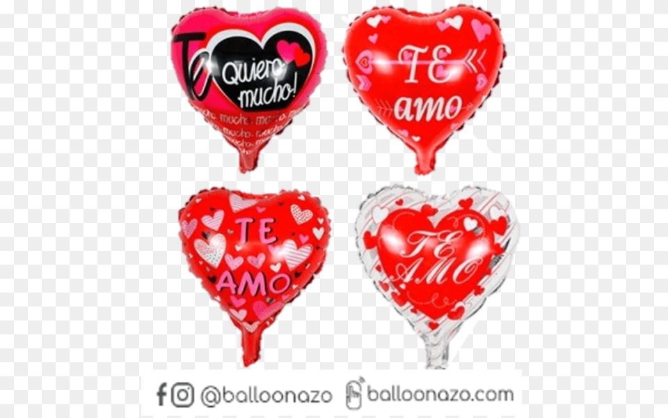 Globos Metalicos Te Amo, Balloon, Food, Sweets, Candy Free Transparent Png