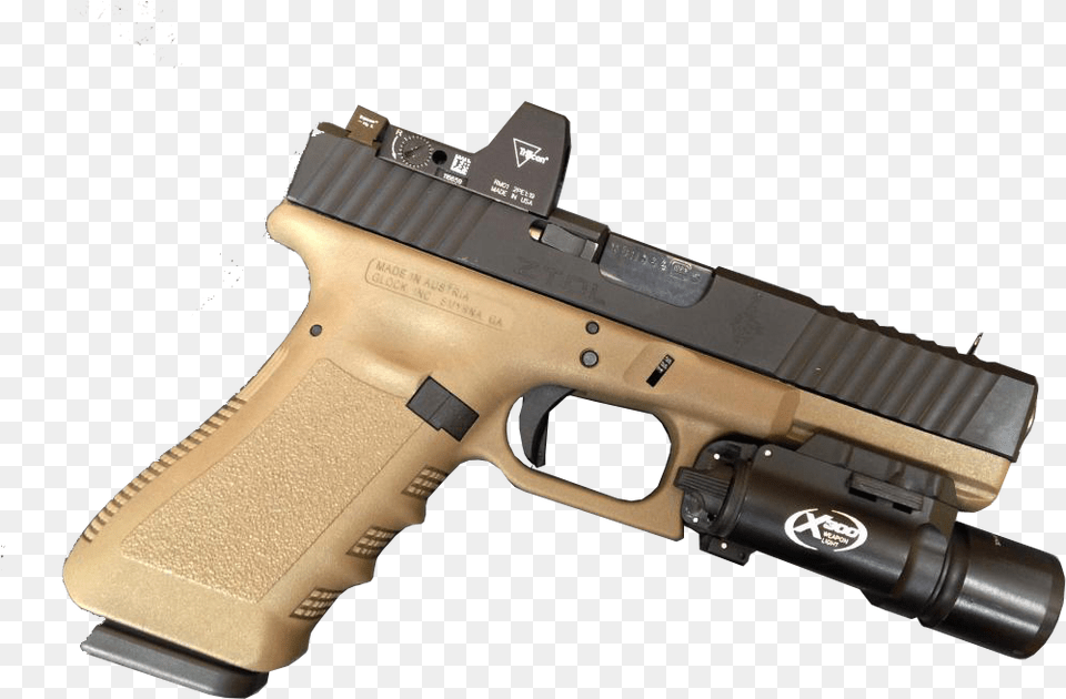 Glock 17 Mos Zev2 Glock, Firearm, Gun, Handgun, Weapon Free Transparent Png