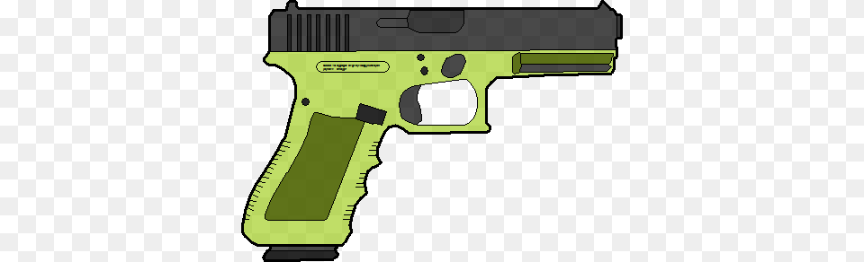 Glock 18 Bowback Cartoon Glock, Firearm, Gun, Handgun, Weapon Png