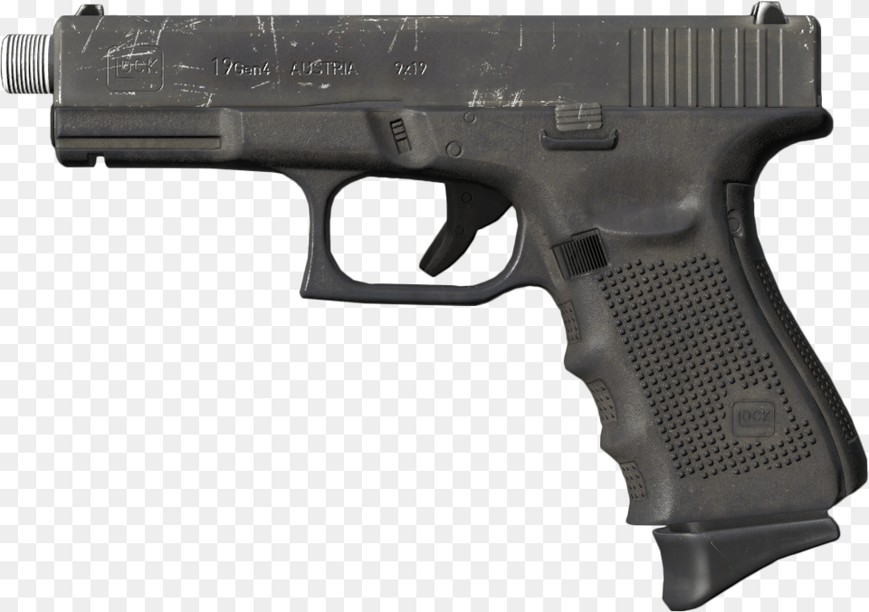 Glock 19 Glock 17 Gen, Firearm, Gun, Handgun, Weapon Free Png Download