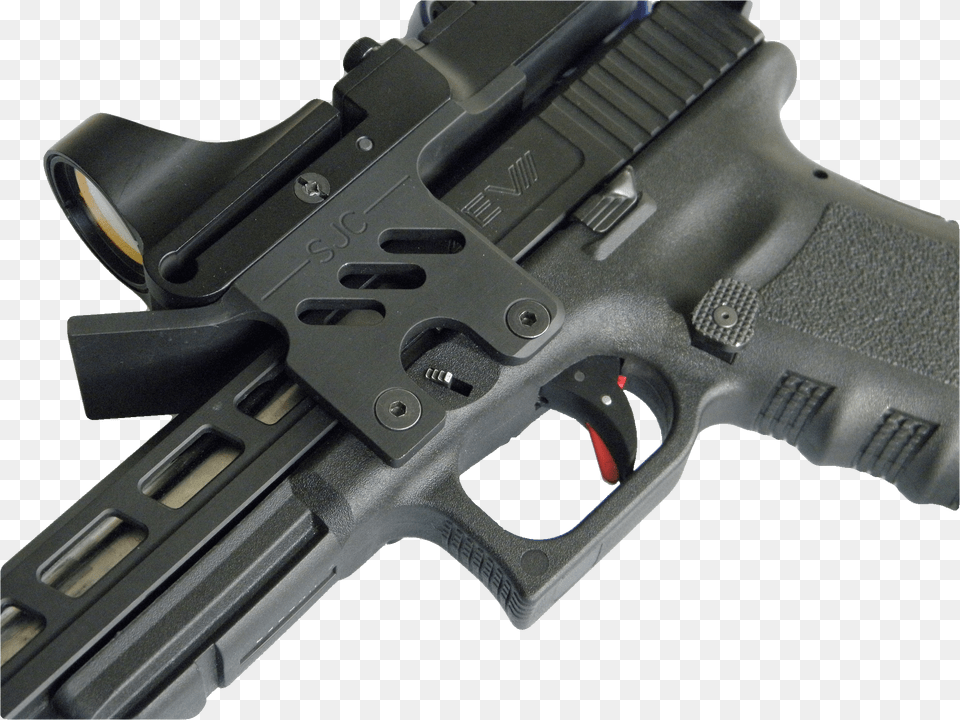 Glock 34 Modified, Firearm, Gun, Handgun, Weapon Png Image