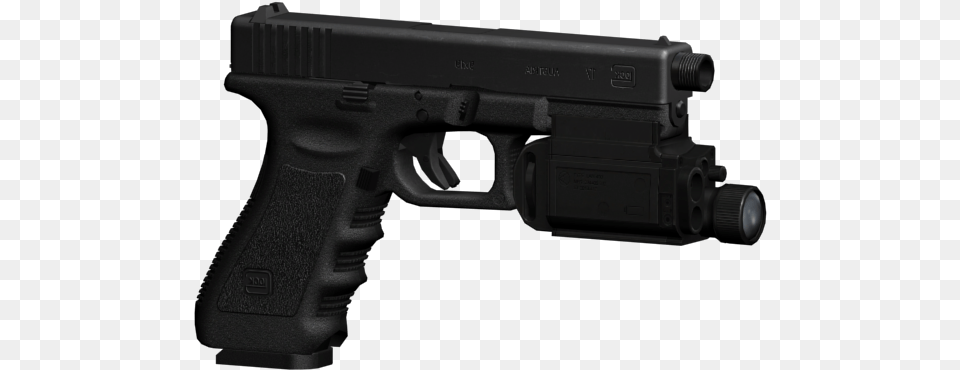 Glock Flashlight Lsrp, Firearm, Gun, Handgun, Weapon Free Png