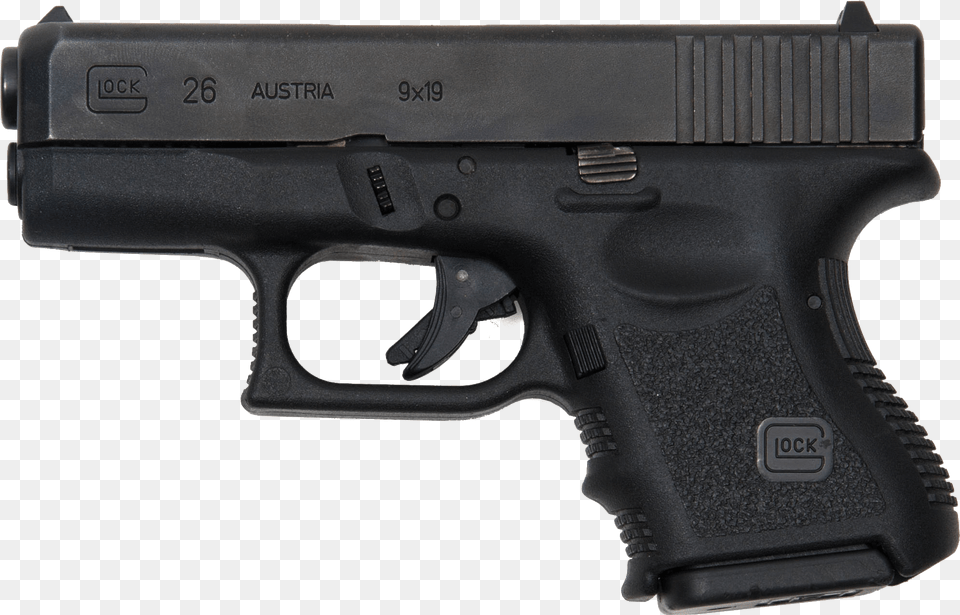 Glock Glock 26 Gen 5 Fs, Firearm, Gun, Handgun, Weapon Free Transparent Png