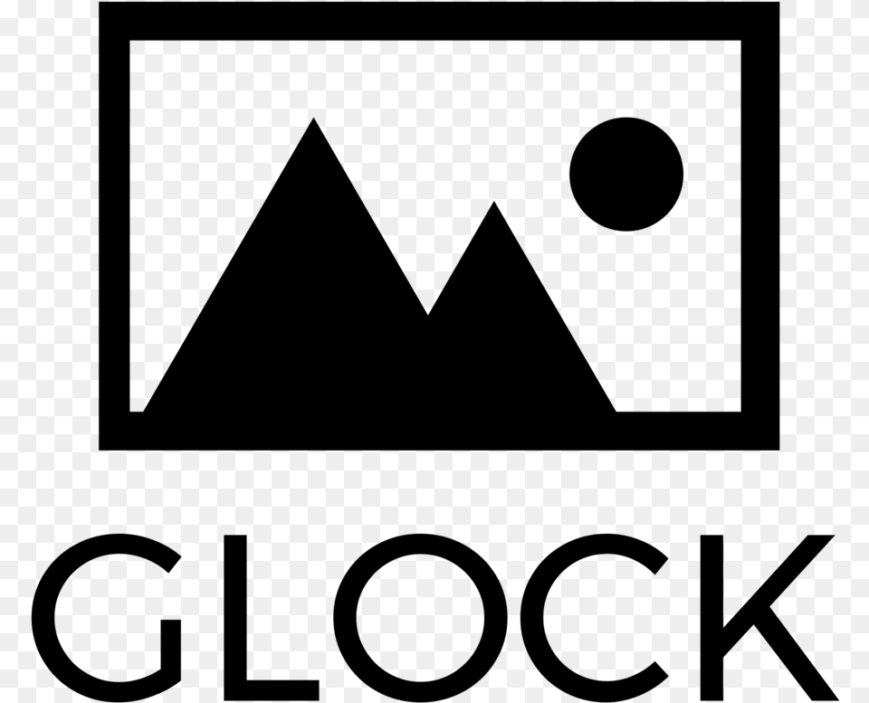 Glock Logo, Gray Free Png Download
