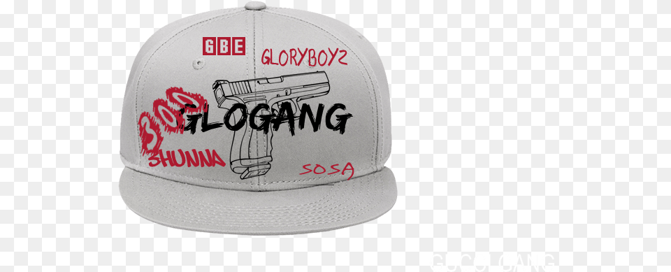 Glogang 300 Gloryboyz Chiraq Gbe Sosa 3hunna Bang Bang Baseball Cap, Baseball Cap, Clothing, Hat, Hardhat Free Transparent Png