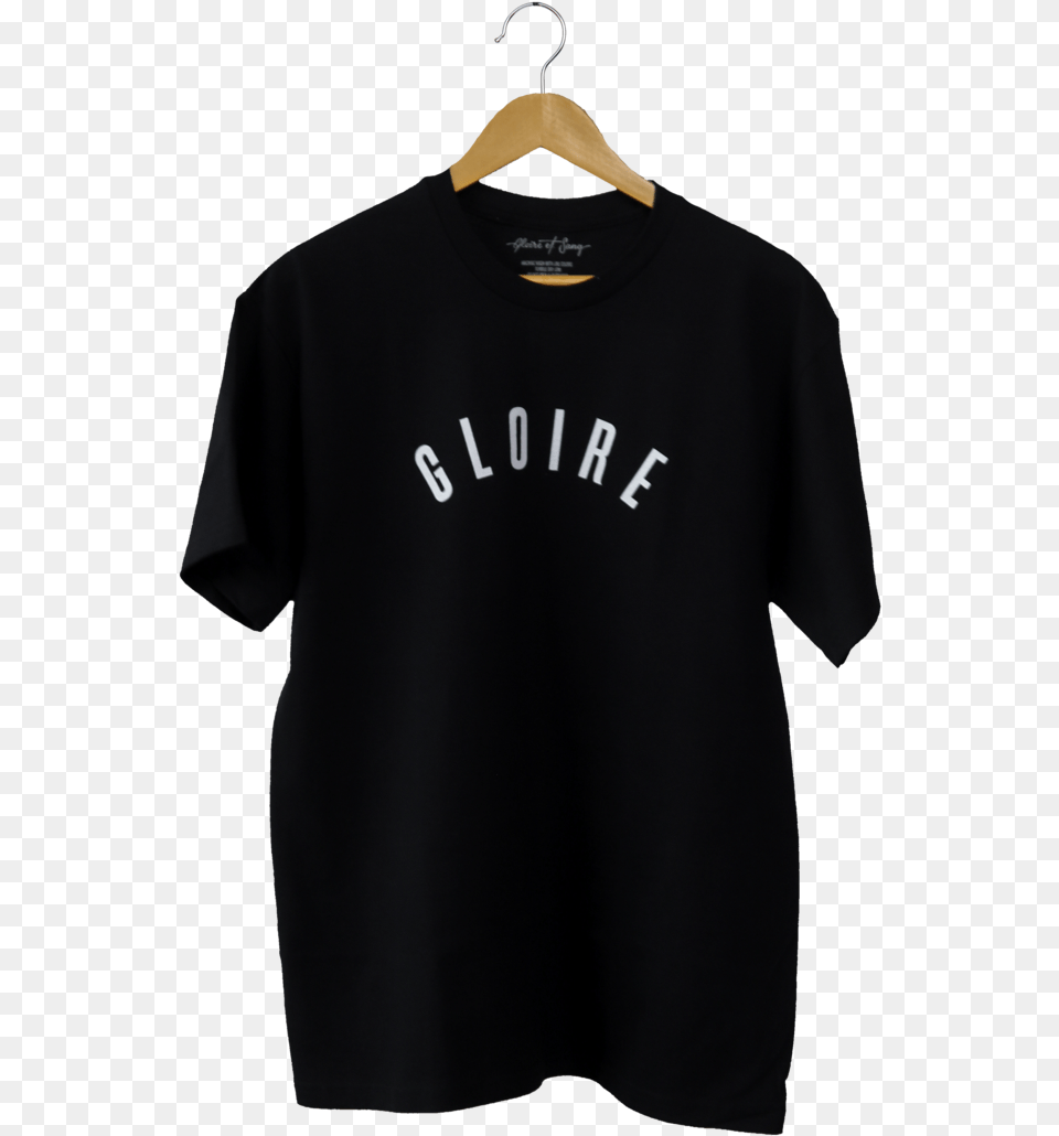 Gloire White Tee, Clothing, T-shirt, Shirt, Adult Png Image