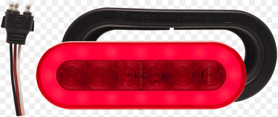 Glolight Oval Sealed Led Red Stopturntail Light, Electronics, Adapter Free Png