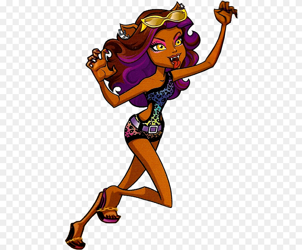 Gloom Beach Monster High Clawdeen Beach, Adult, Person, Female, Woman Png Image