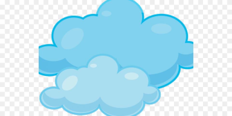 Gloomy Clipart Foggy Blue Clouds Clip Art, Balloon, Turquoise, Nature, Outdoors Png