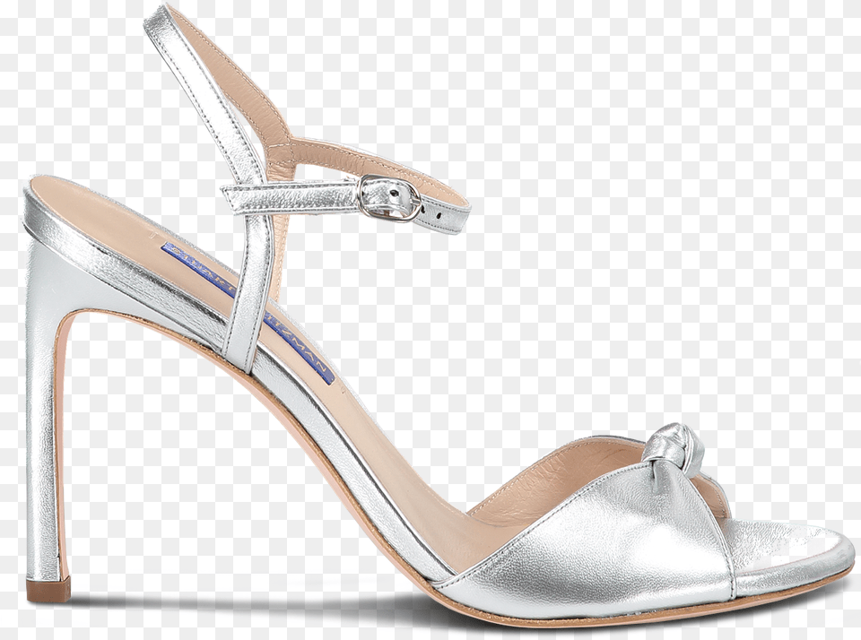 Gloria 105mm Metallic Nappa Pump Sandal, Clothing, Footwear, High Heel, Shoe Png Image