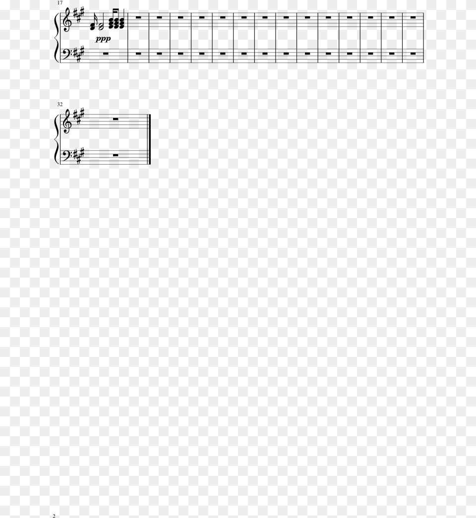 Glorie E Teemo Sheet Music Composed By Andres L Calligraphy, Gray Free Png Download