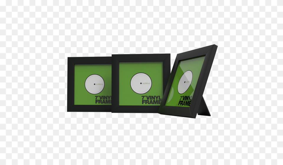 Glorious 7 Inch Vinyl Record Frame Holder, Electronics, Disk, Screen, Ipod Free Png